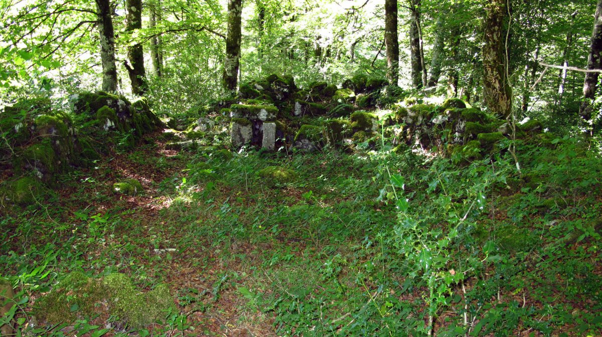 Atako elizaren hondakinak, Ata-Uharte Arakil