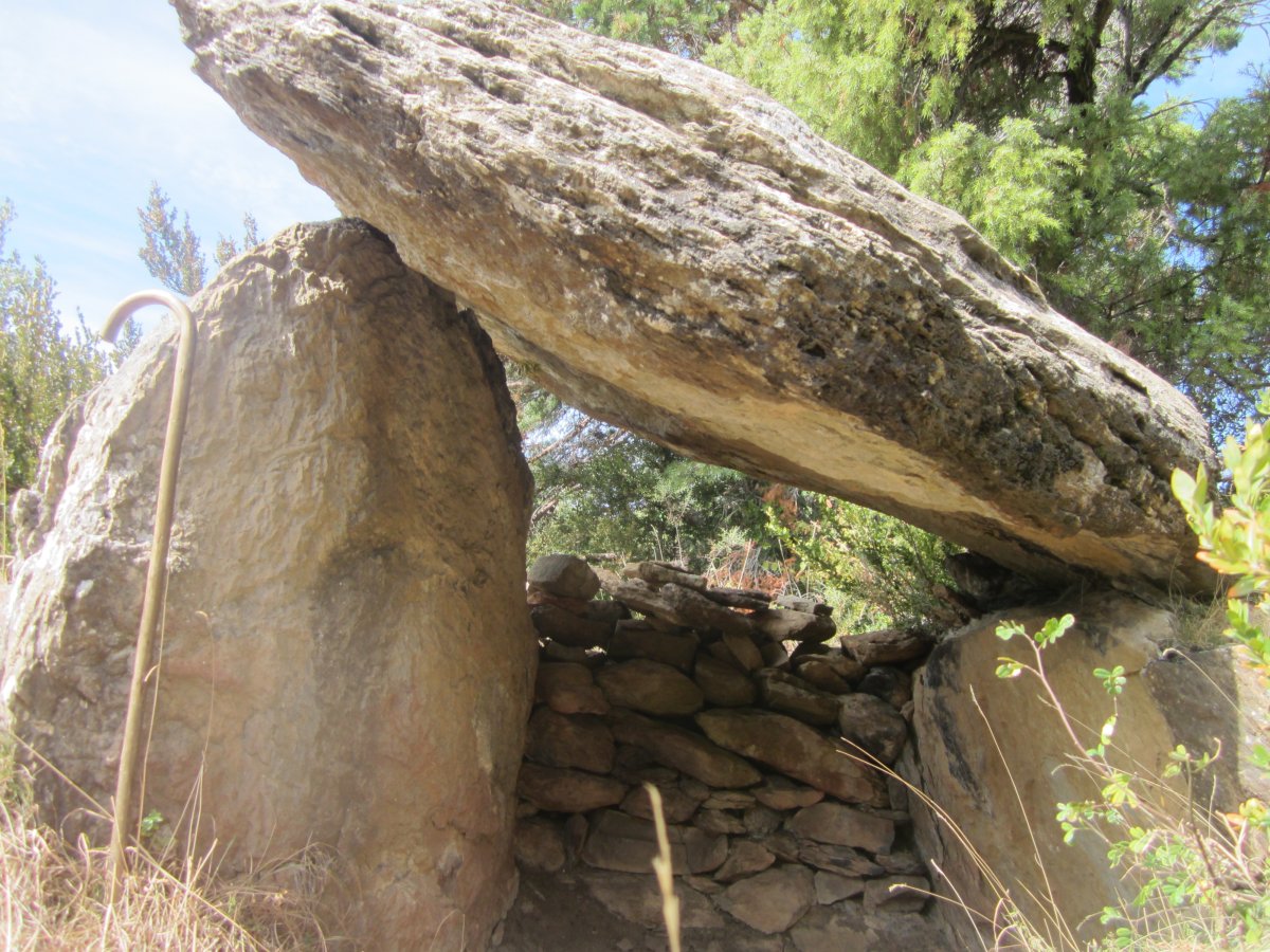 Dólmen Tres Peñas (Diezcapanas) Octubre 2016