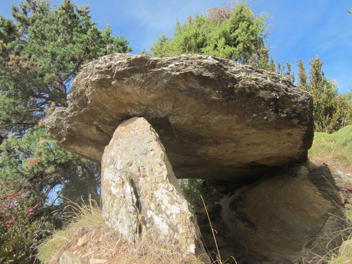 Dólmen Tres Peñas (Diezcapanas) Octubre 2016