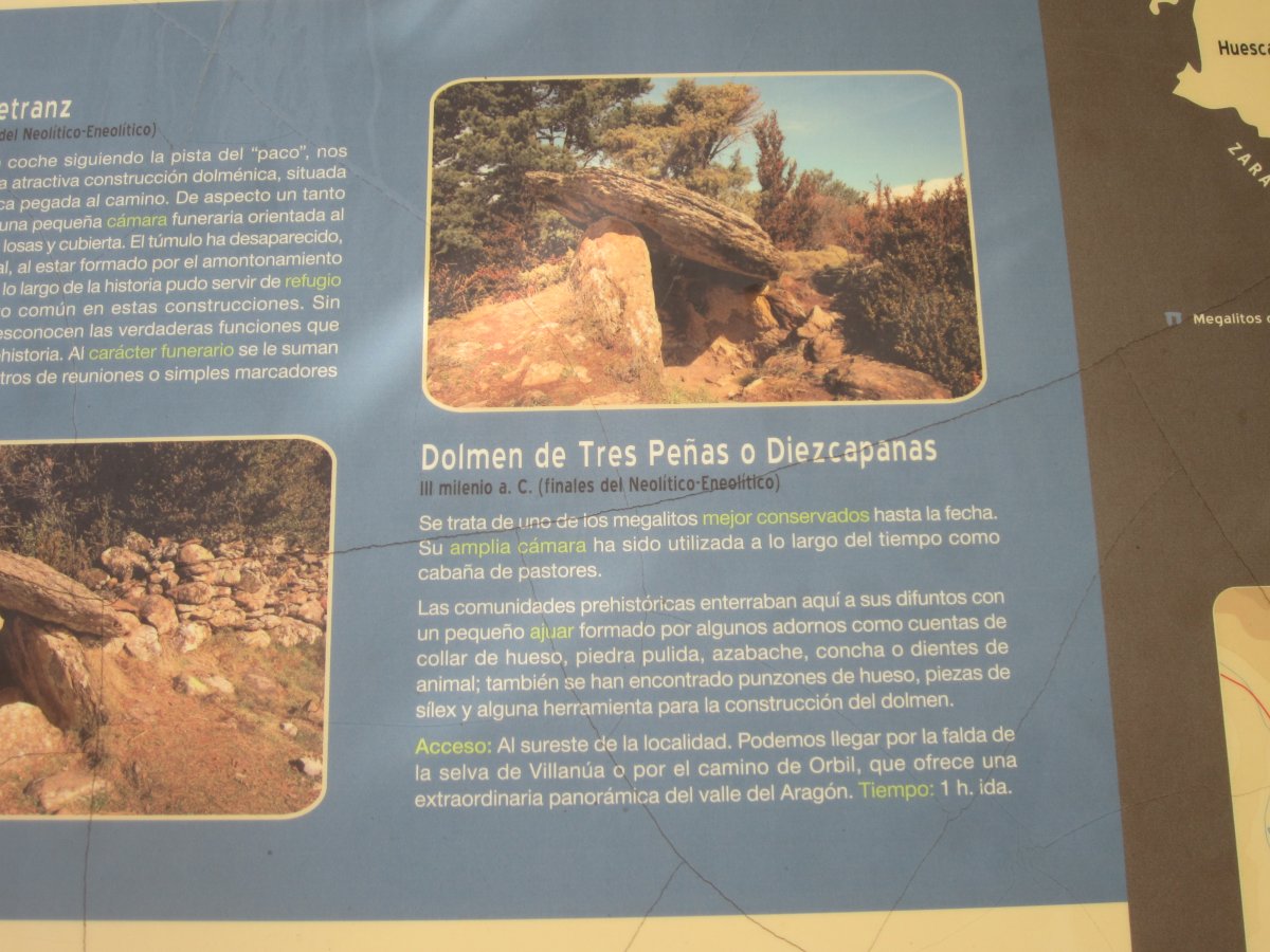 Dólmen Tres Peñas (Diezcapanas) Octubre 2016