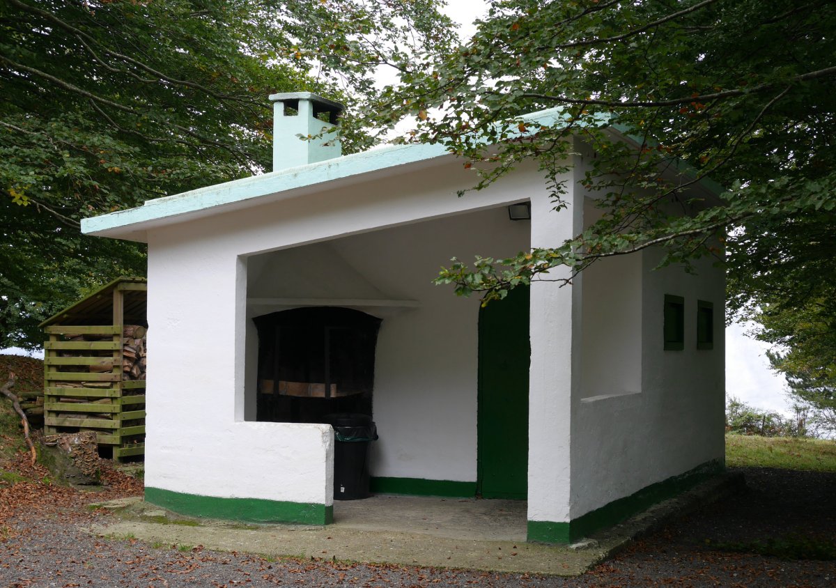 Aterpea, Gorriti aldeko bidean