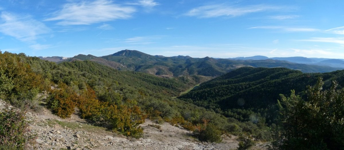 Panorama zabala Artangatik