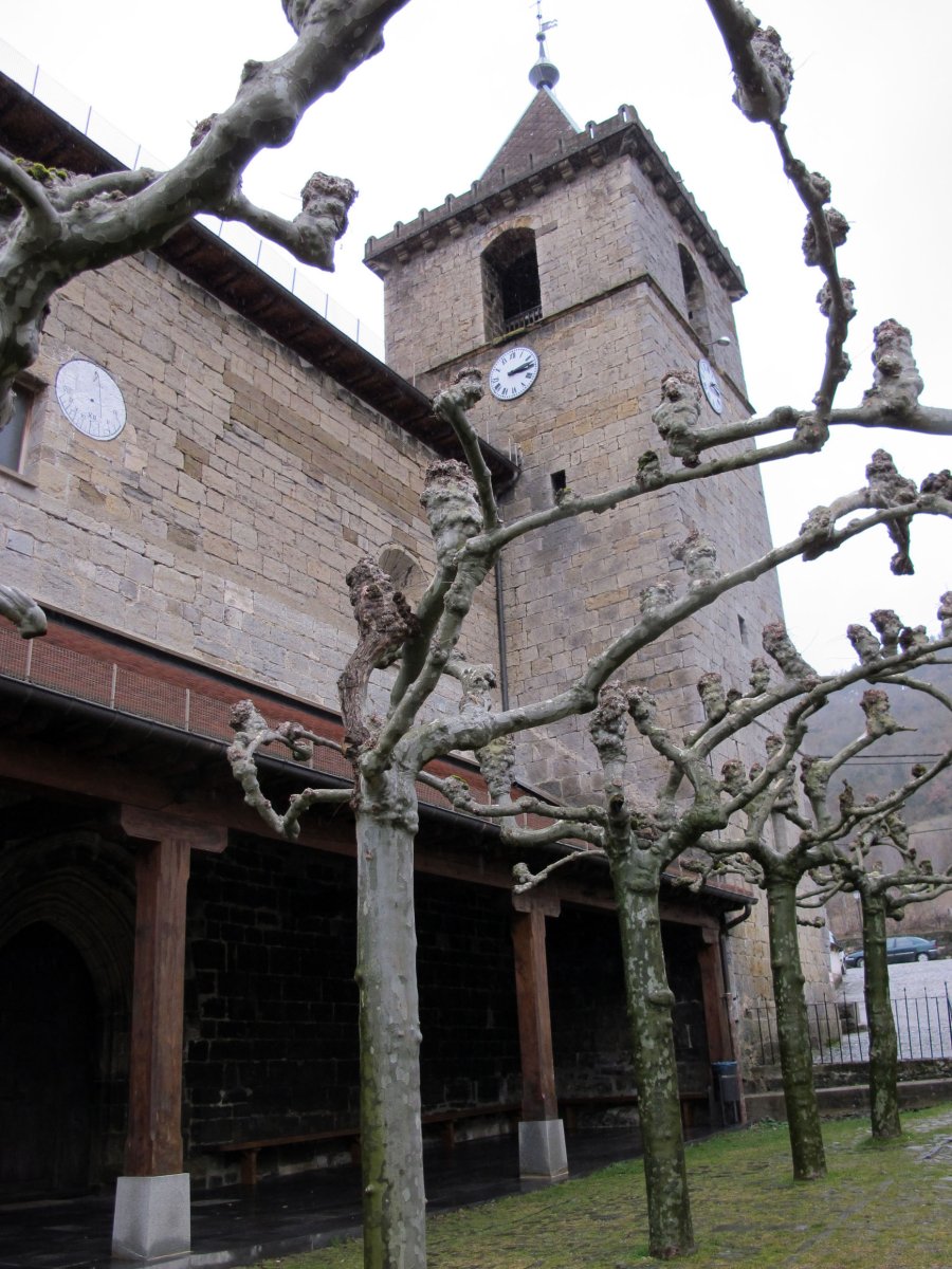 San Roman eliza, Ezkaroze