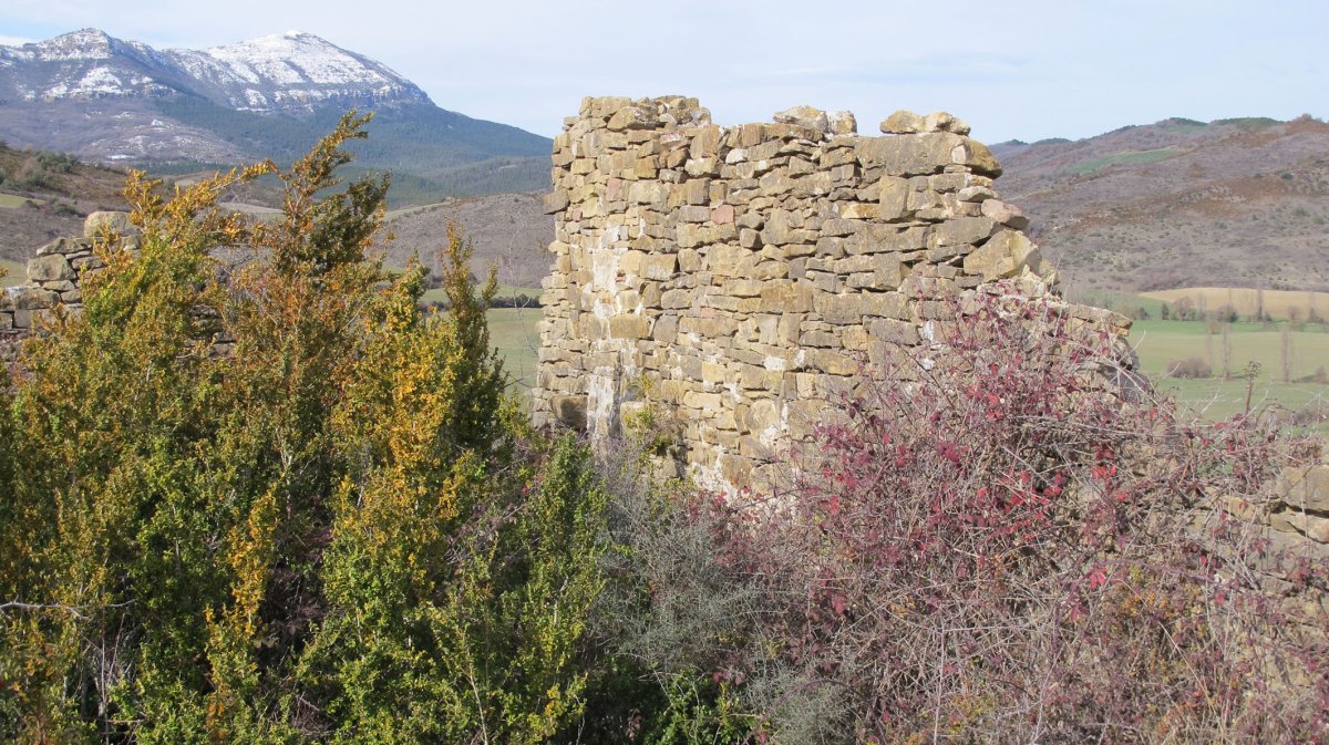 San Jus eta Pastor ermitaren hondakinak, Indurain-Itzagaondoa