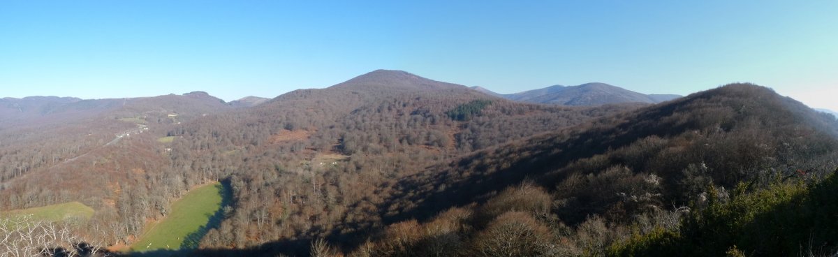 Algorrieta eta Loiketa mendiak gailurretik