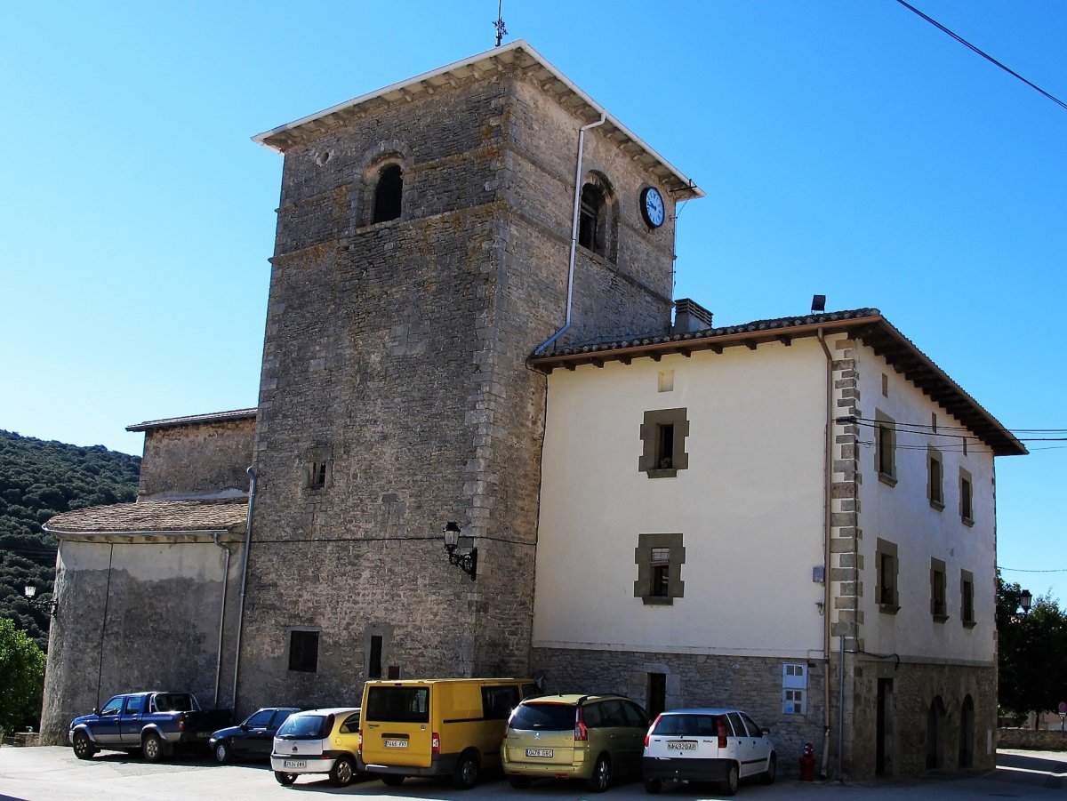 San Pedro eliza, Lezaun