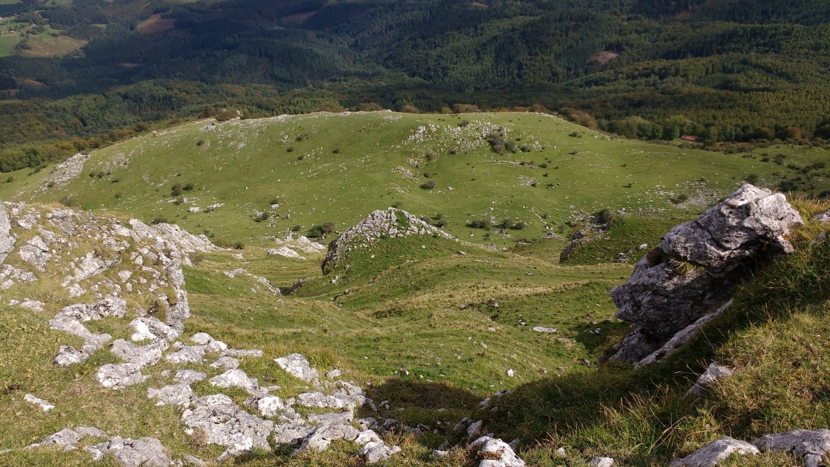 Arkaitzeko ipar magala (Aginaga)