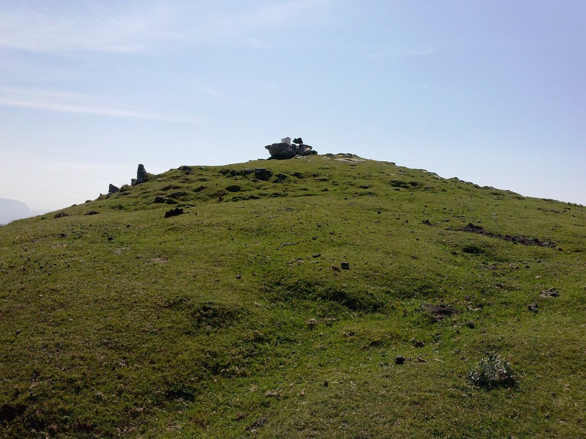 Ganboa tontorrera iristen (1413m)
