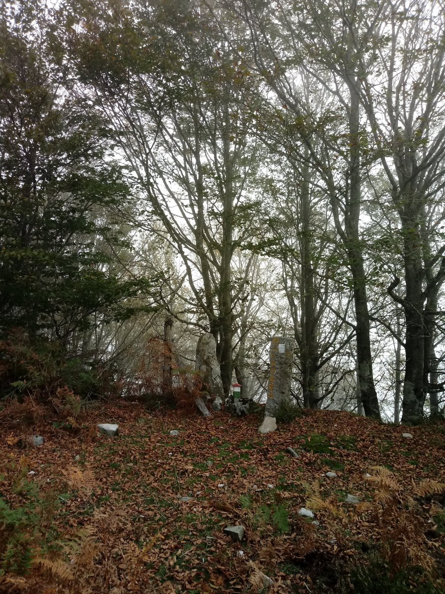 Oburu (1239m) tontorra eta mugarria