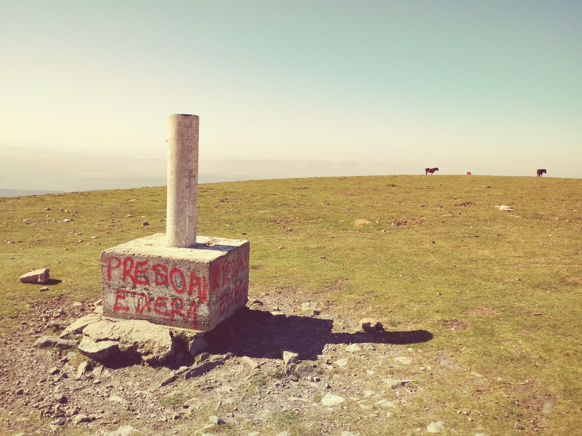 Gorbeia gaina (1482m) erpin geodesikoa