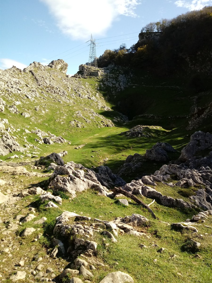 Sandratiko aitzuloa, hego-mendebaldetik