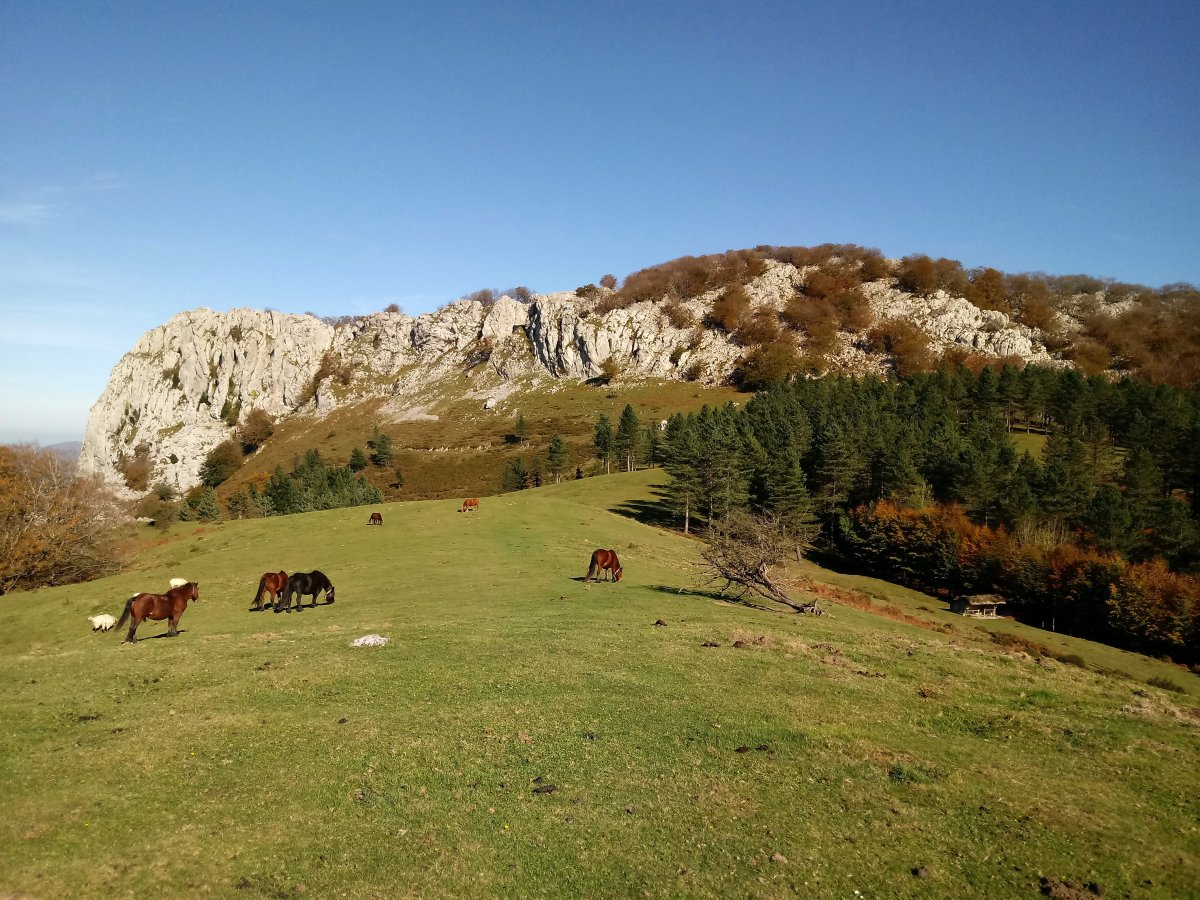 Arrietabaso eta Eskuagatx ikuspegia