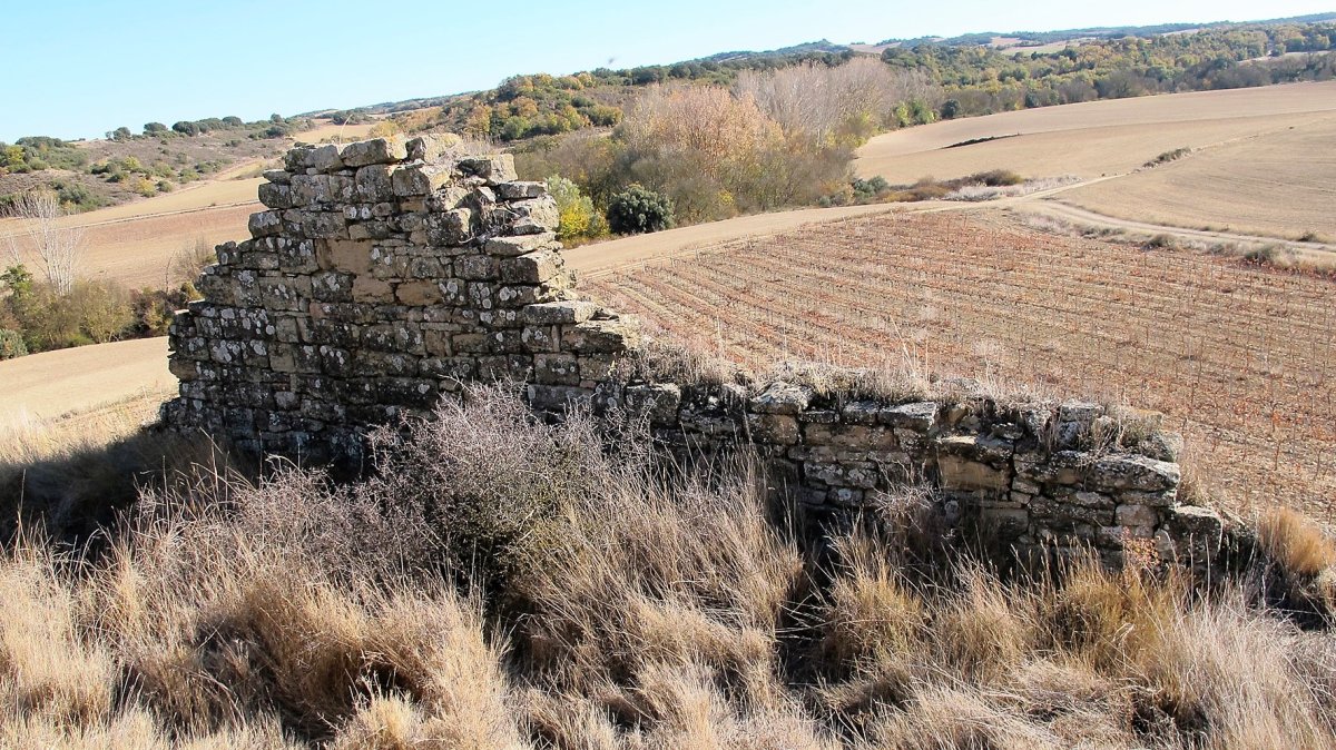 Okina ermitaren hondakinak, Morentin