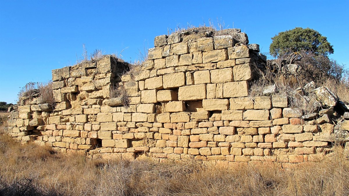 Okina ermitaren hondakinak, Morentin