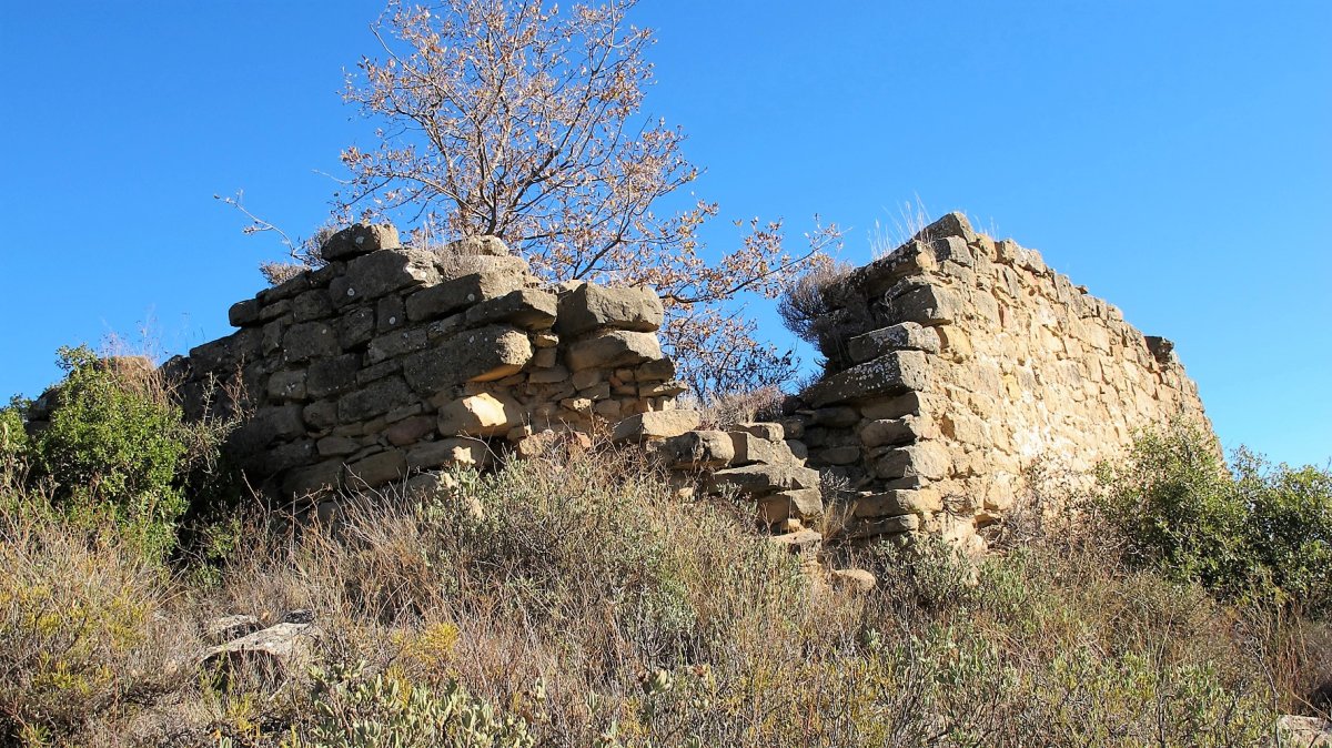 San Blas ermitaren hondakinak, Morentin