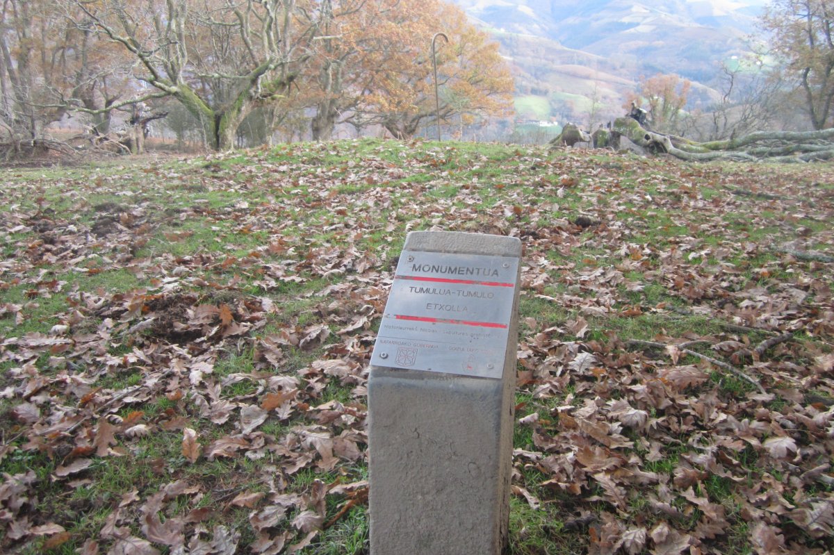 Túmulo Etxolla   (Noviembre 2017)