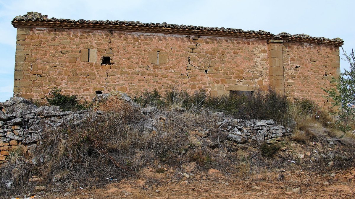 Andra Maria ermitaren hondakinak, Arroitz