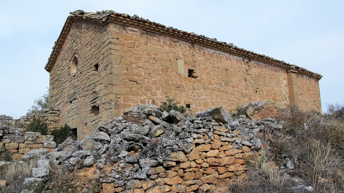 Andra Maria ermitaren hondakinak, Arroitz