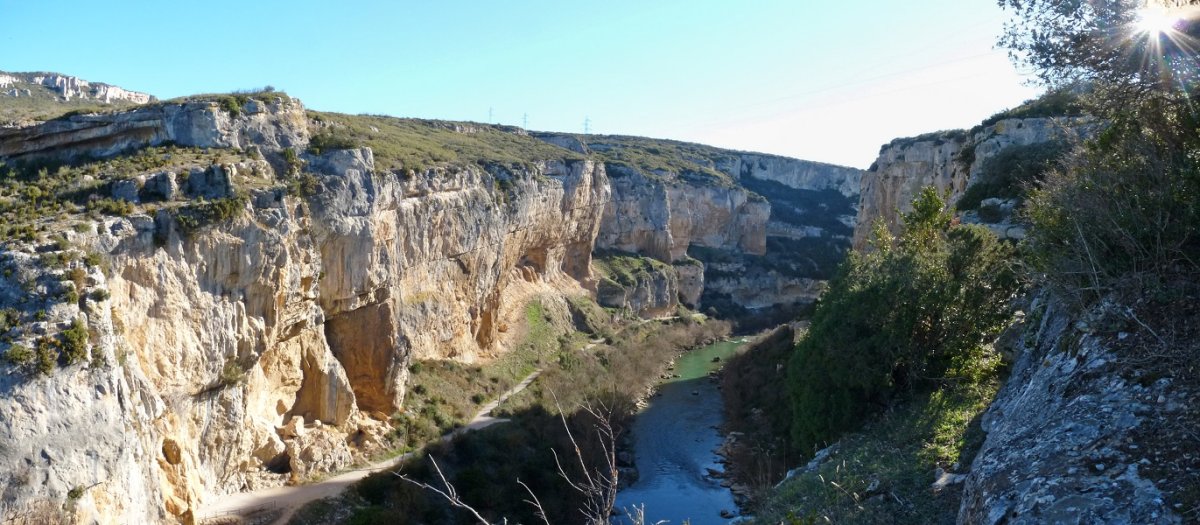 Irunberriko arroila, Biezkasko bidetik