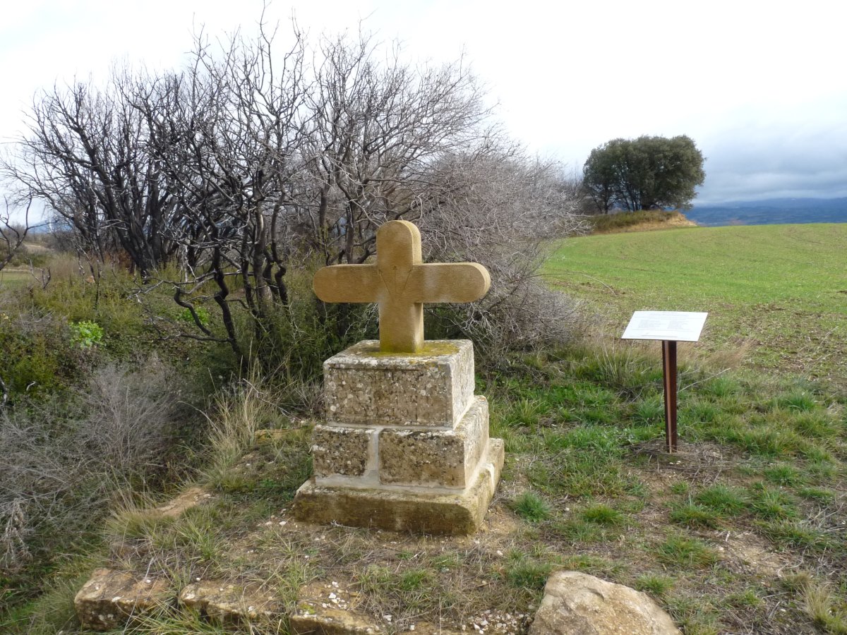 Harrizko gurutzea, Oianburuko lepoan