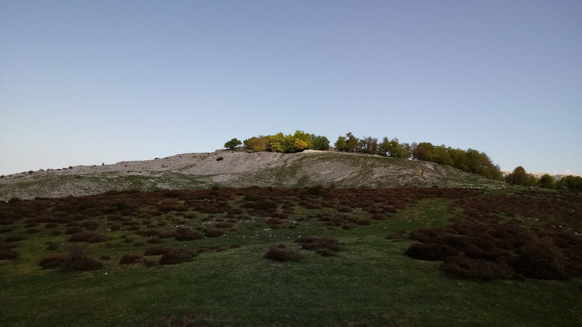 Pagomotxeta (1237m) hegoaldetik ikusita