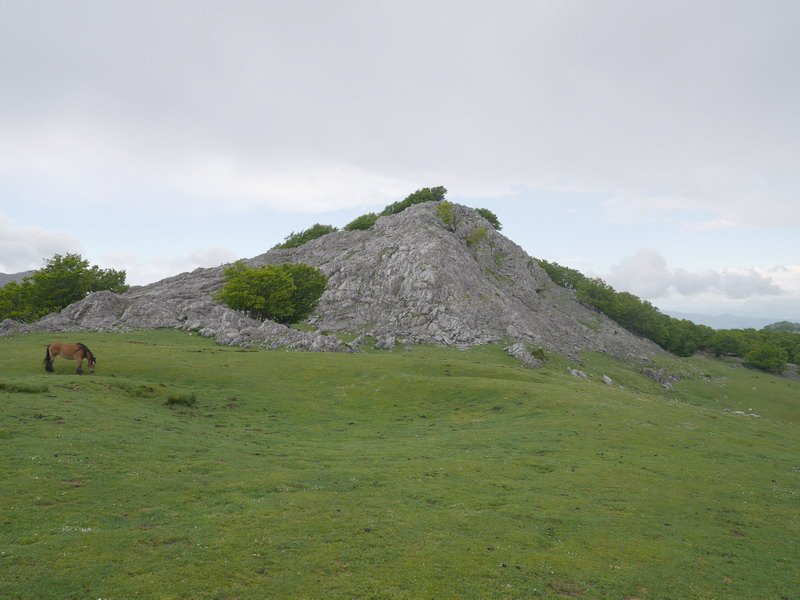 Gorosteta mendebaldetik ikusita