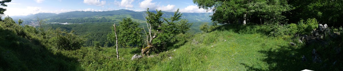 Irumuga tontorreko panoramika