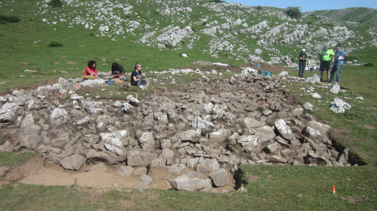 Túmulo oTxabola de Igaratza  (Junio 2018)