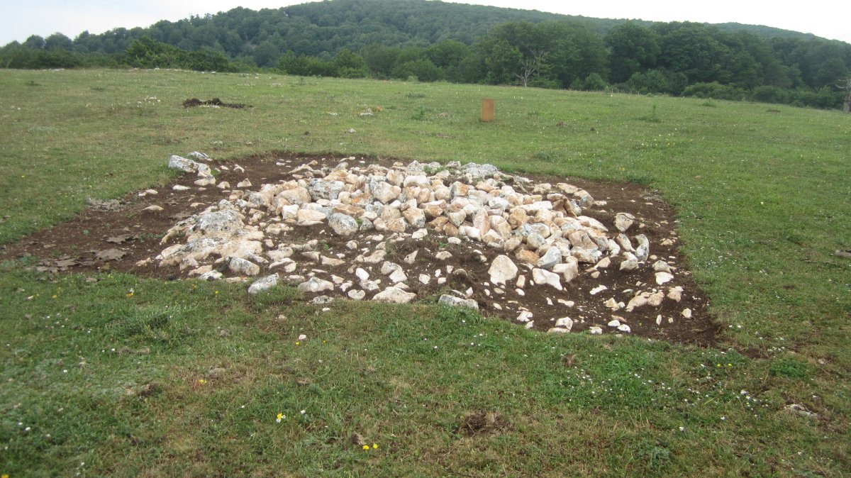 CampoTumular Mendiluze Túmulo nº 1 (Junio 2018)