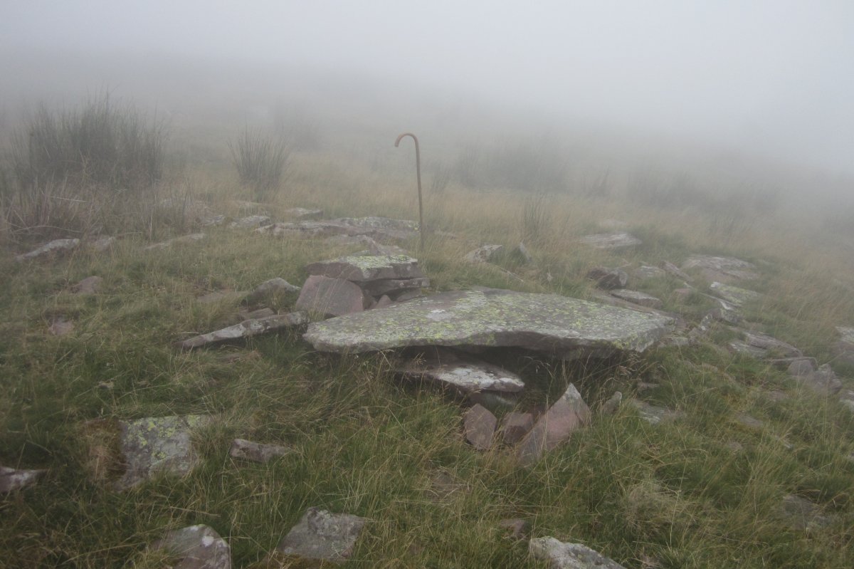 Dólmen Iguzkiko Tontorra (Julio 2018)