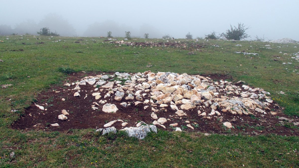 Mendiluze 1 tumulua, Entzia