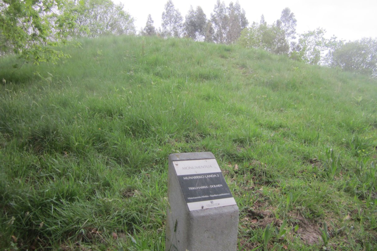 Dólmen Munarrikolanda 2 (Abril 2018)