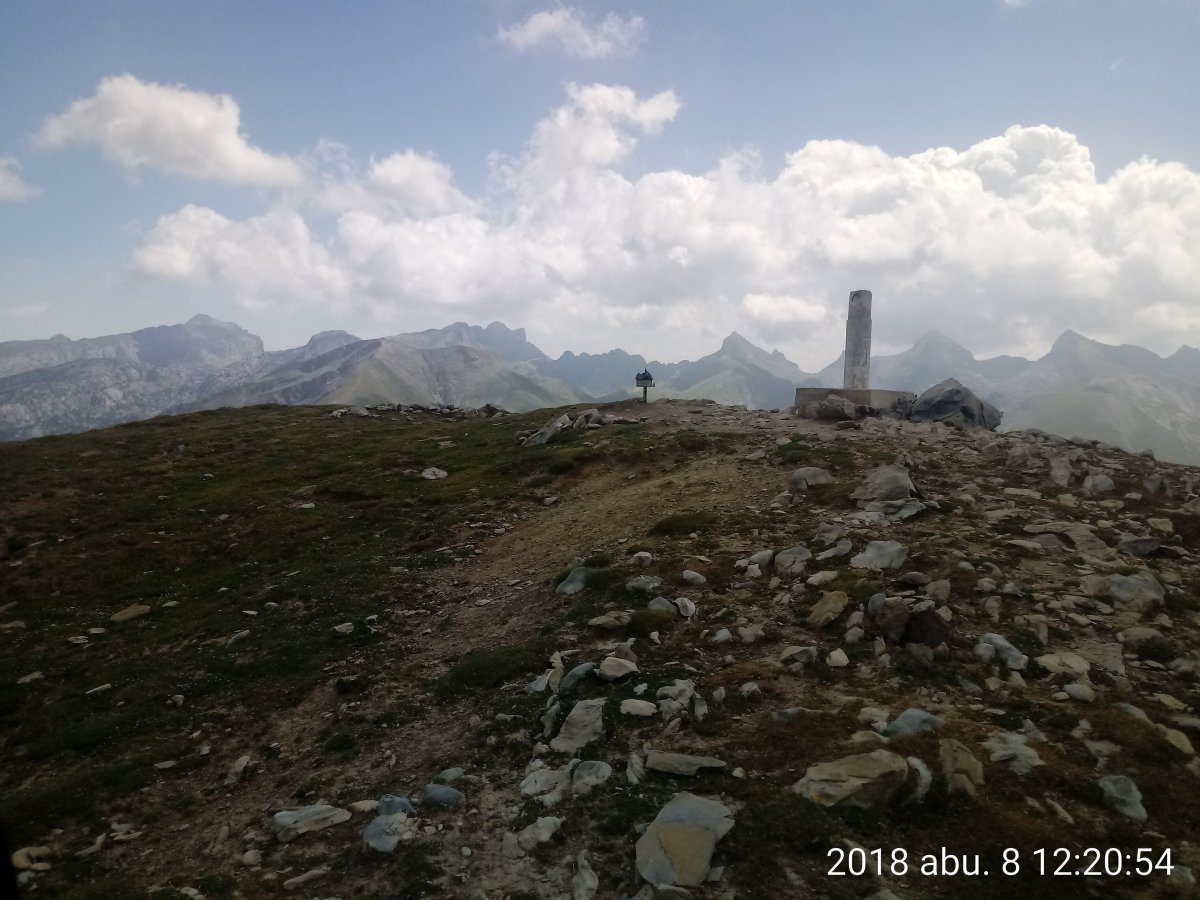 Txamantxoia, gailurra