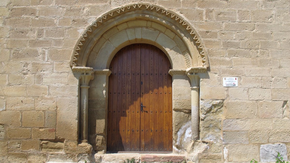 San Martin de Tidón ermita, Viana
