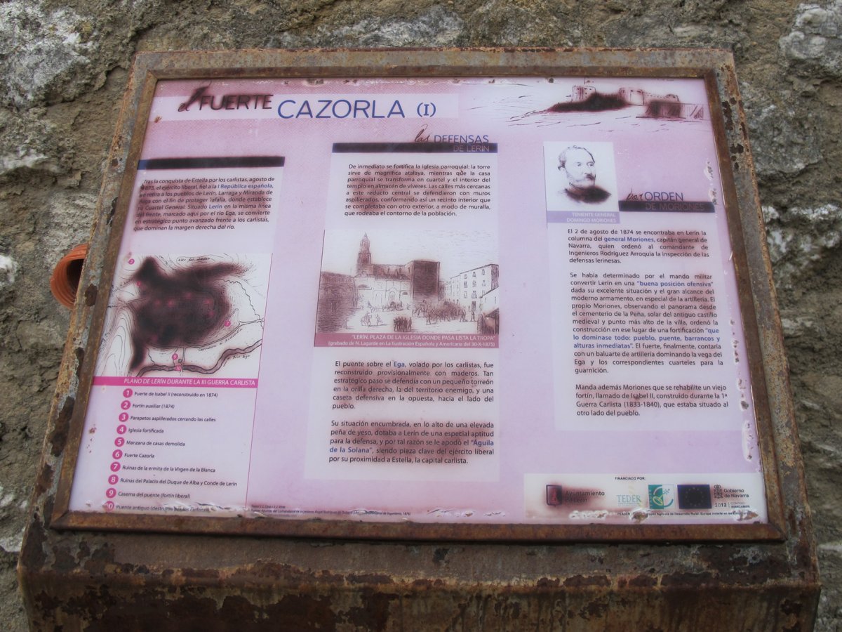 Cazorla gotorlekua, Lerin