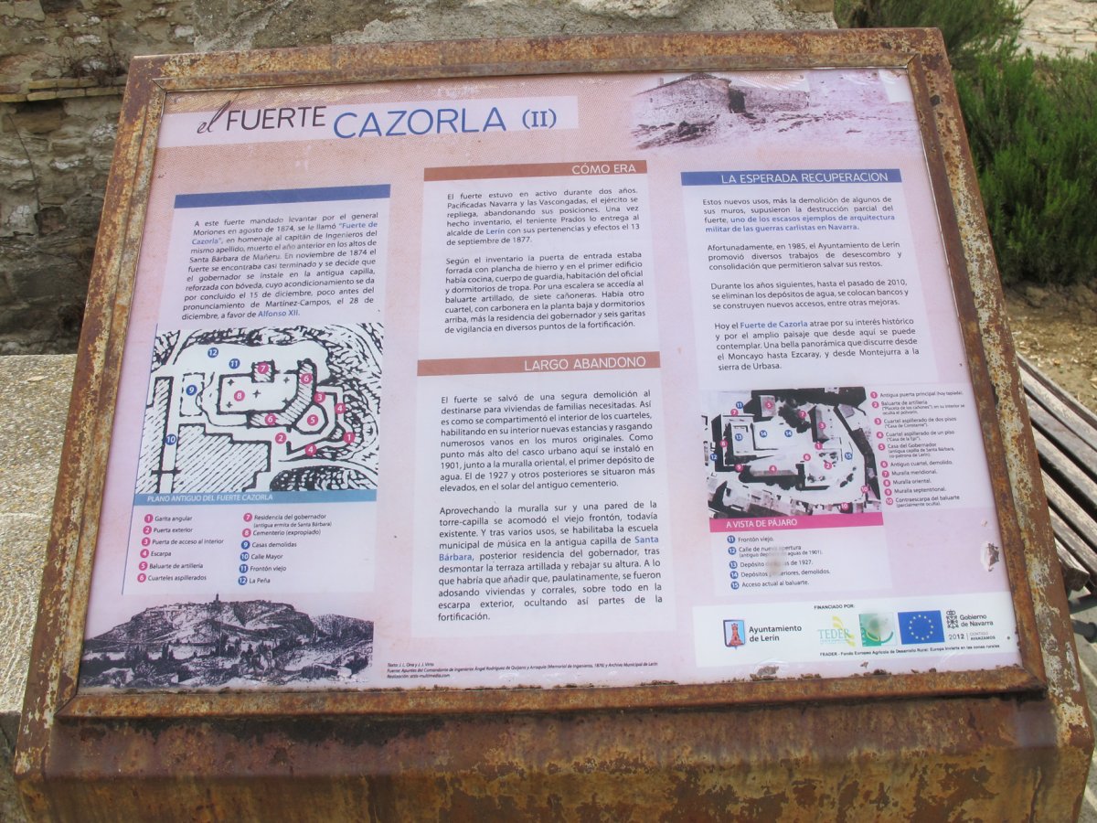 Cazorla gotorlekua, Lerin