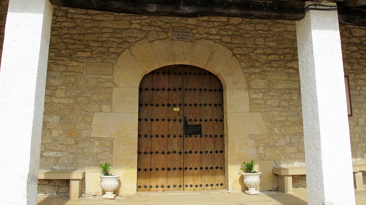 San Vicente eliza, Muneta-Allin