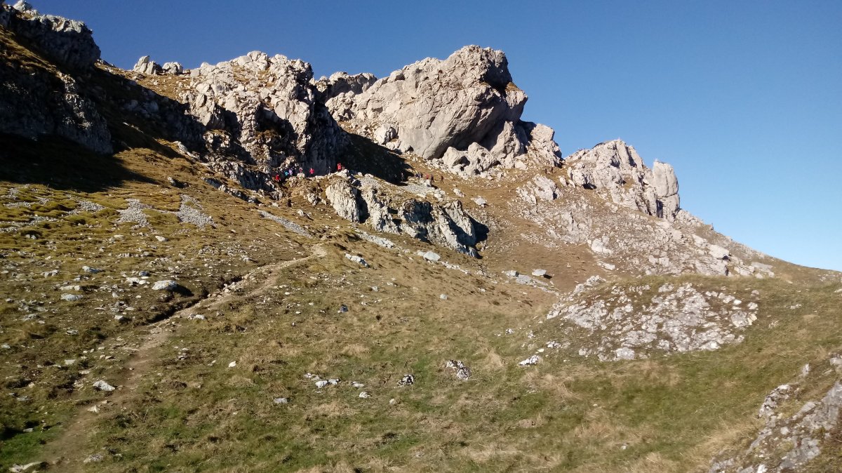 Aizkorrirako (1523m) bidearen azken zatian