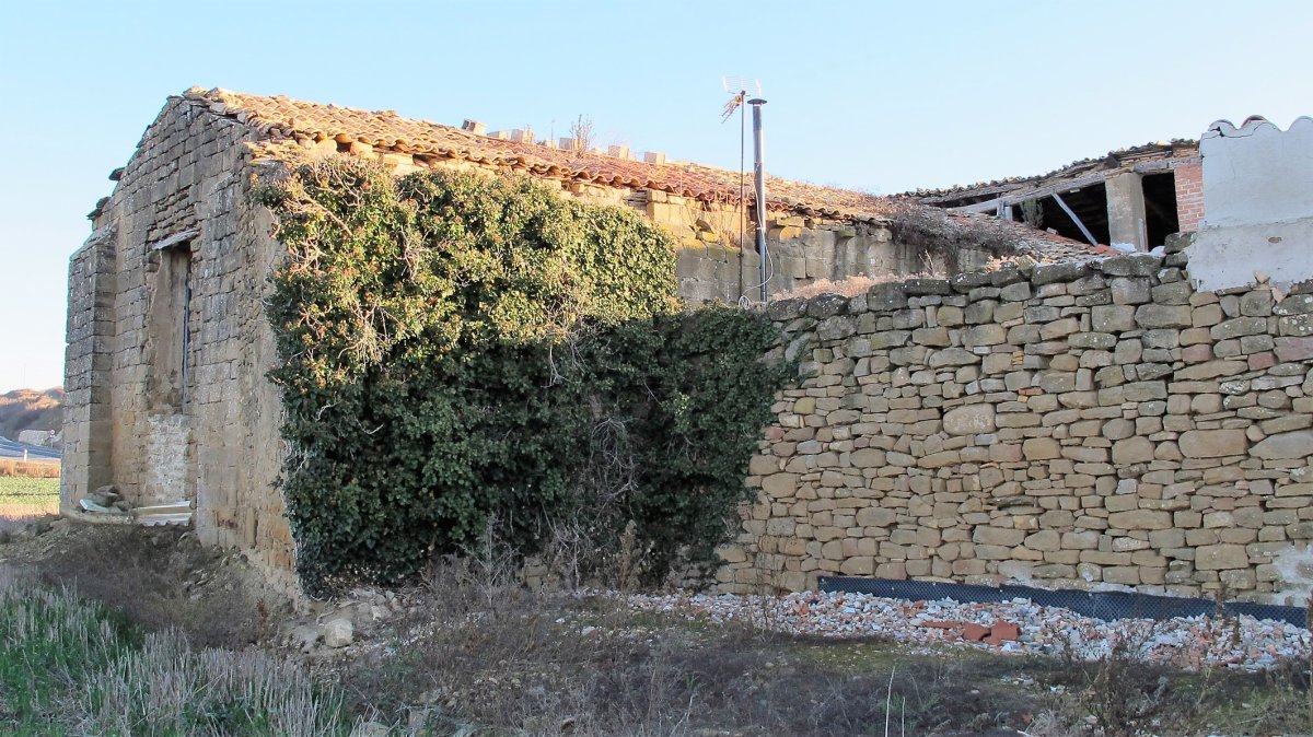 San Pedro ermitaren hondakinak, Garinoain