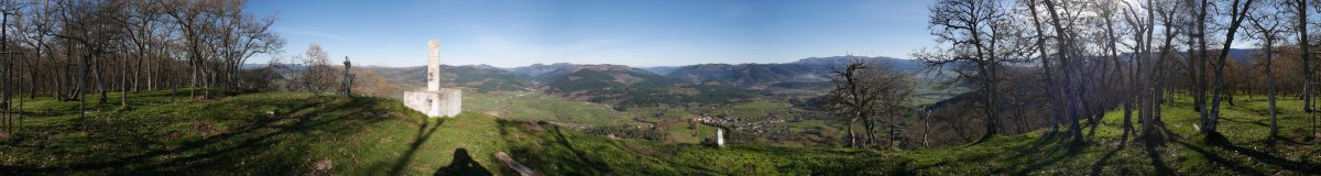 Tontorretik 360ºtako ikuspegia