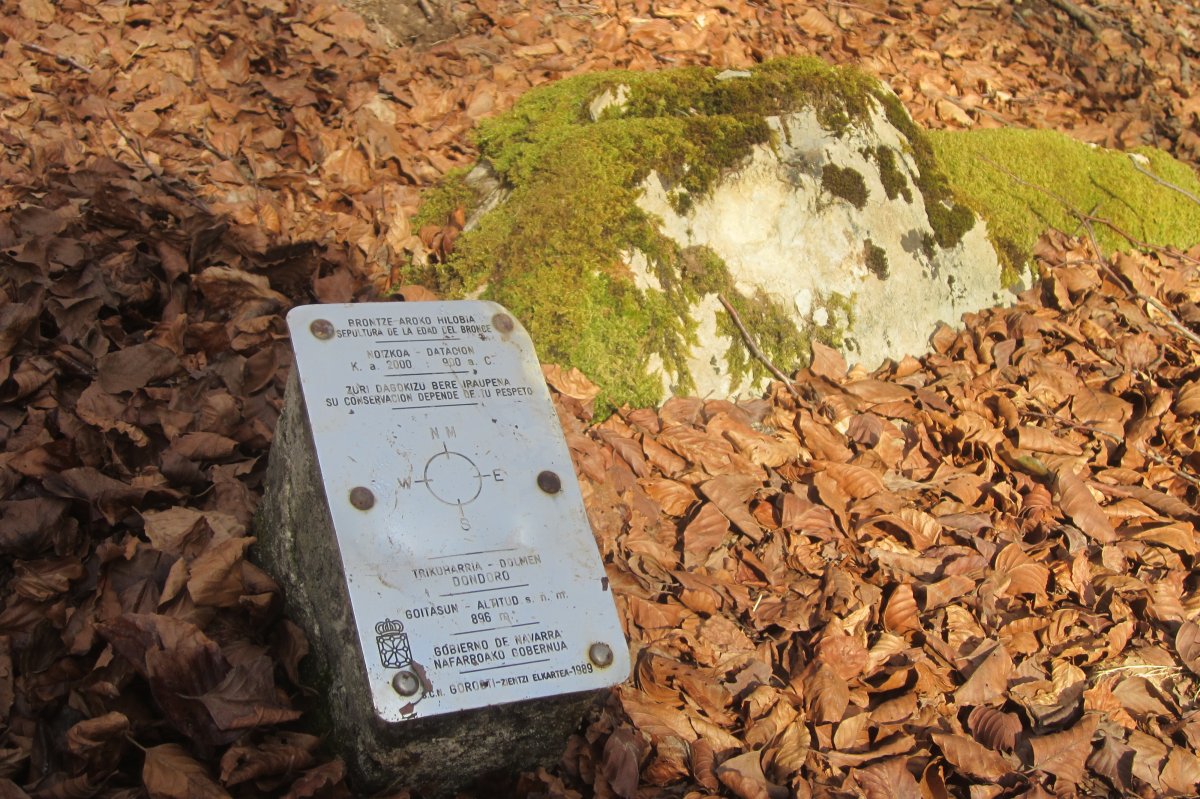 Dólmen Dondoro (Marzo 2019)