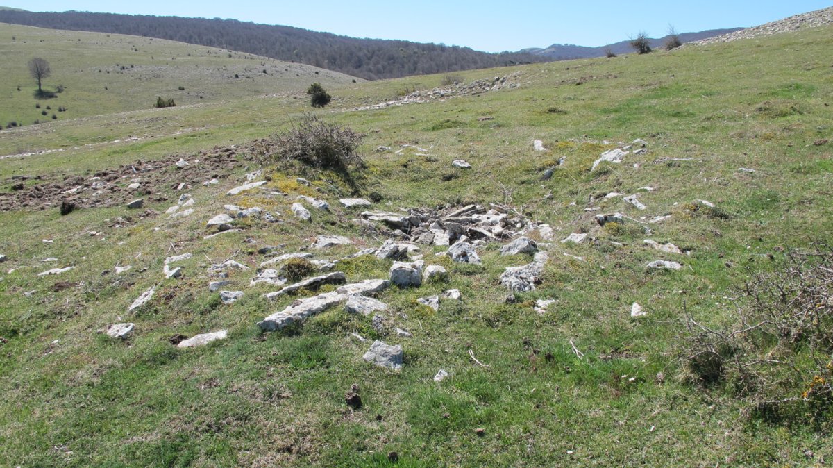 Errebeltz 1 txabola tumularra, Urbasa