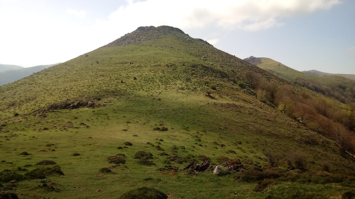 Katilliko Kaskoa (1119m) H-tik ikusita