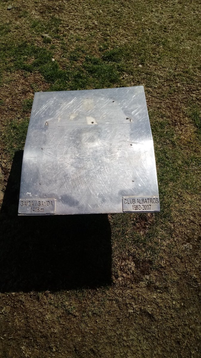 Saioa (1418m) postontzia 2