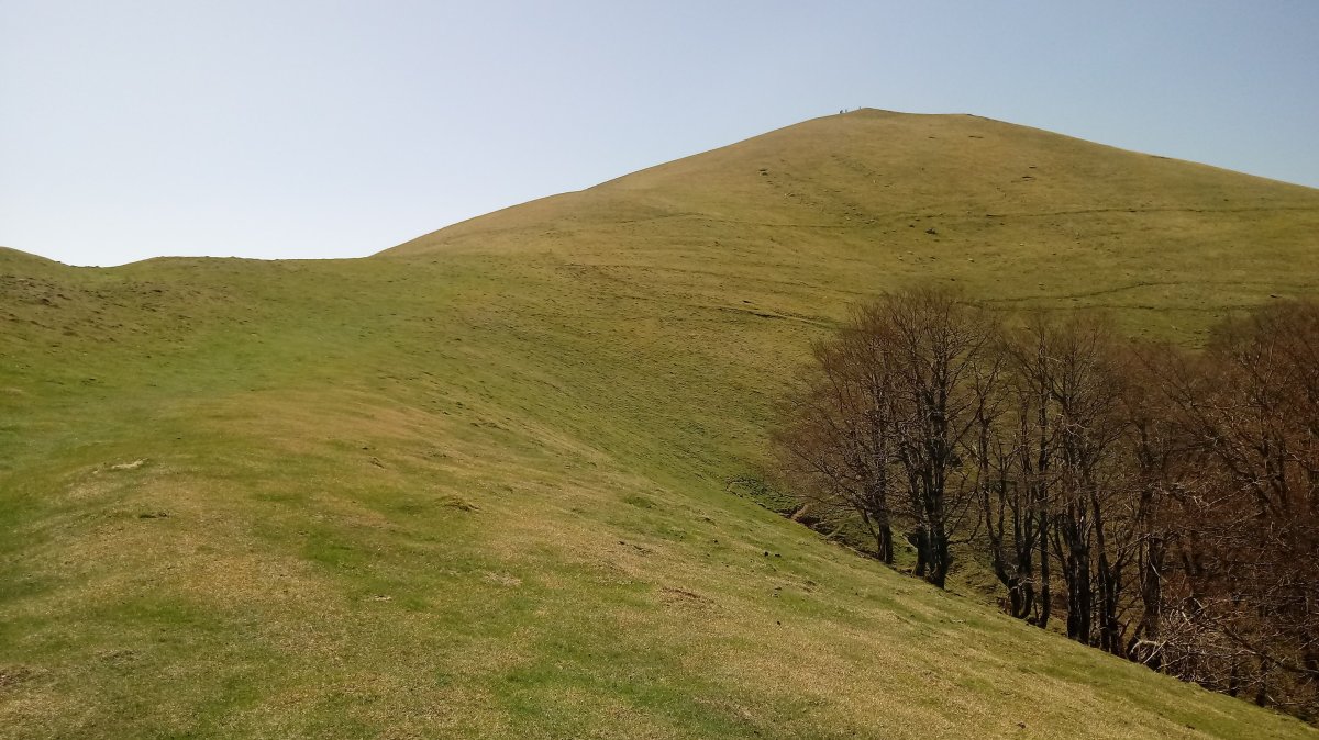 Saioa (1418m) igoera I-tik