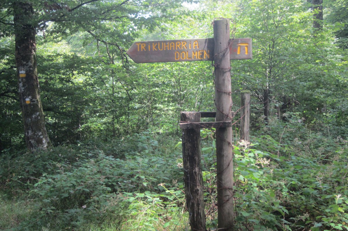 Dólmen Pitxortzar 1 Ekialde (Julio 2019)