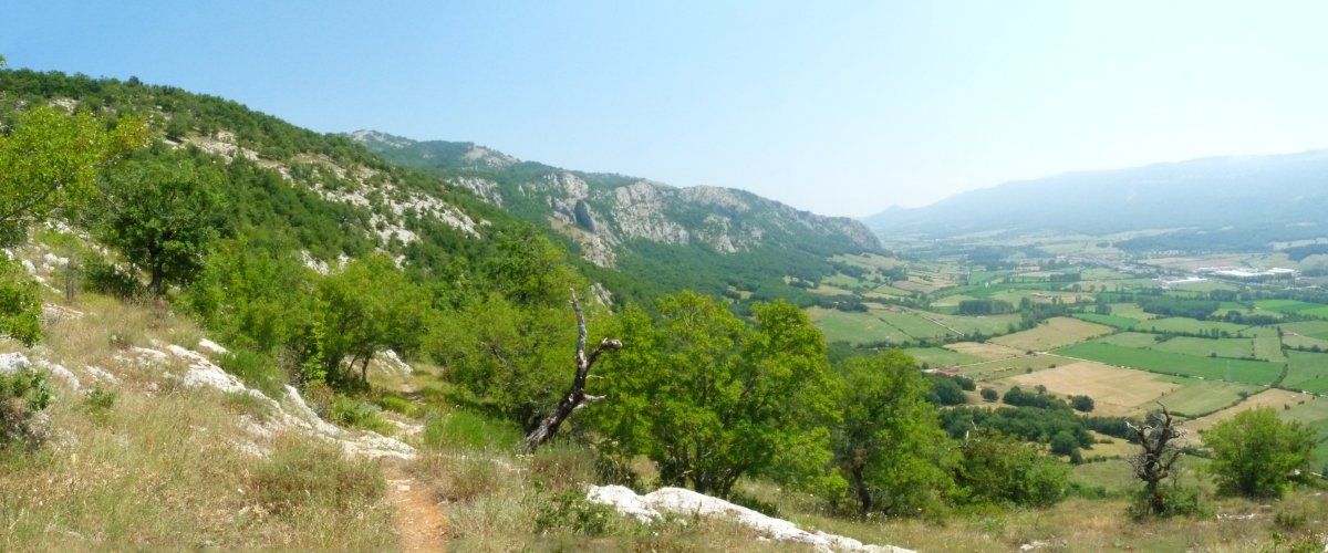 Lakuntzako Pertzaren bidea. Sakana ikusgai