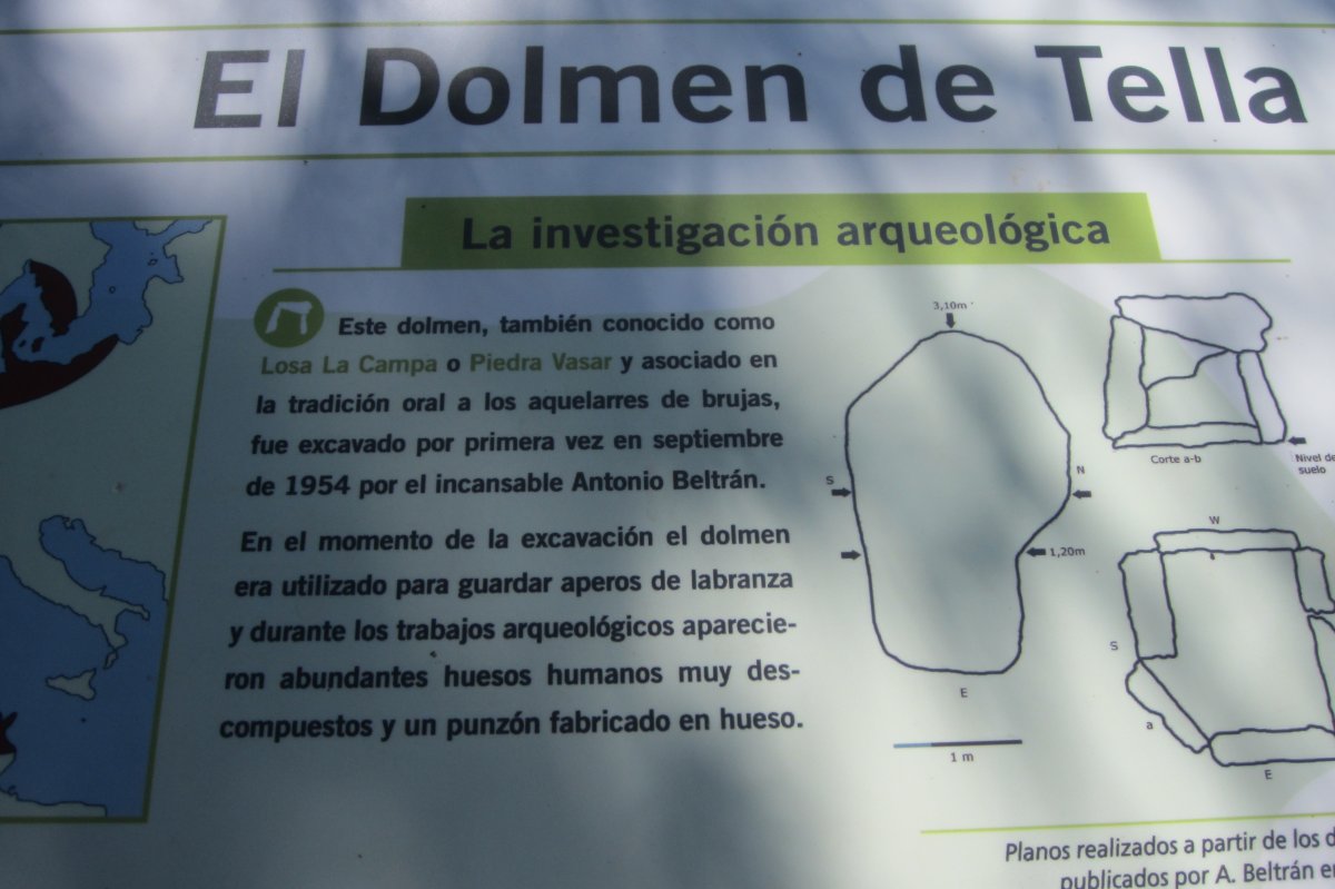 Dólmen La Piedra de Vasar  (Septiembre 2019)