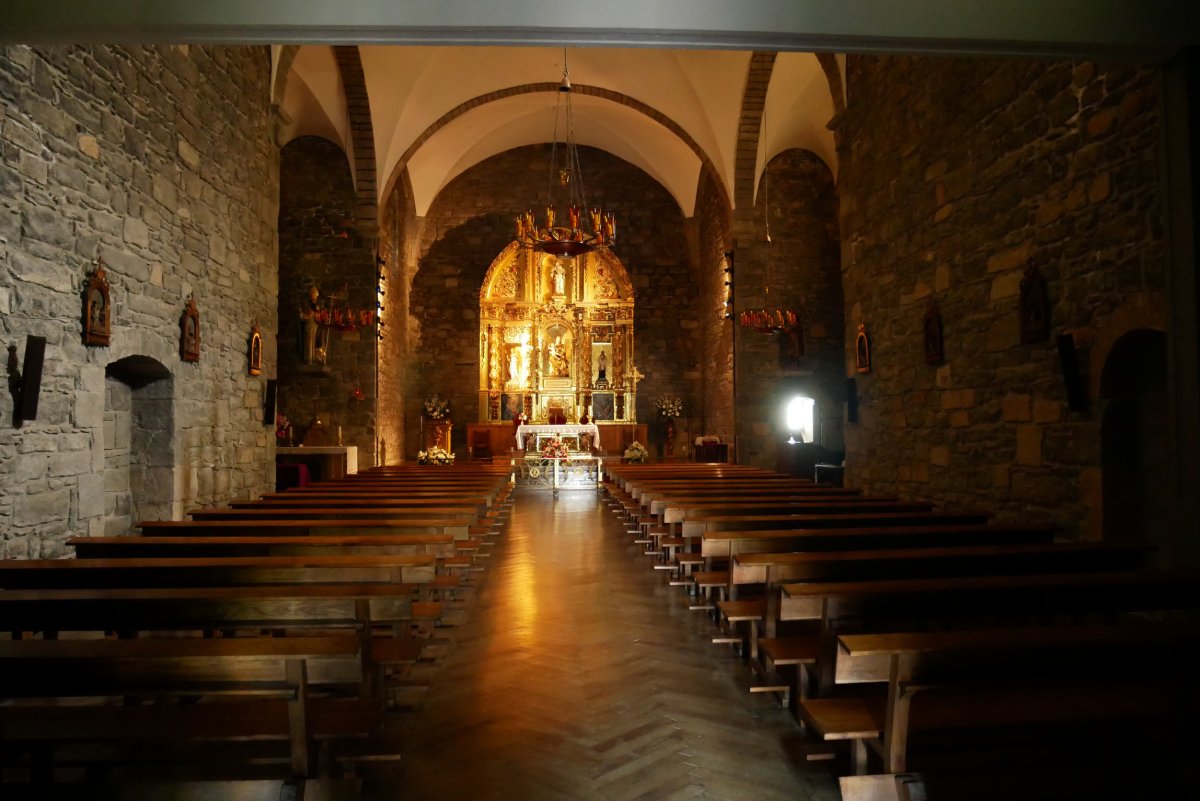 San Nikolas eliza, Auritz