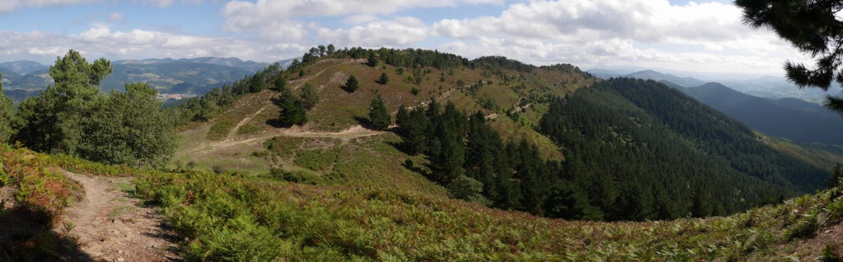 Somokurtzio mendebaldetik ikusita
